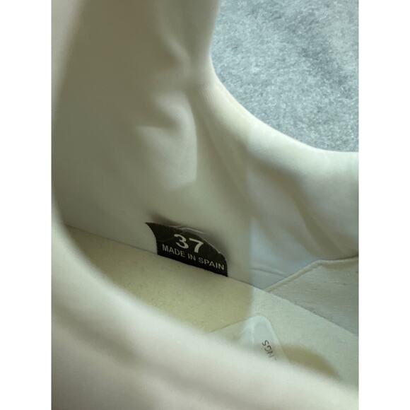 Stella McCartney Eclypse Rainbow Sole Sneakers White Neoprene Size 37 NWOT - Picture 5 of 7